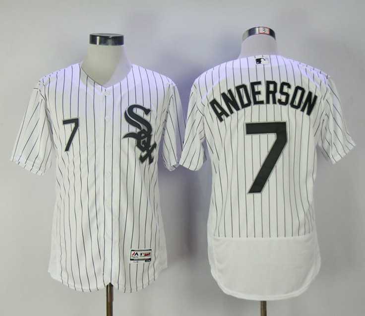 Chicago White Sox #7 Tim Anderson White Flexbase Collection Stitched MLB Jersey,We sell and wholesale Chicago White Sox #7 Tim Anderson White Flexbase Collection Stitched MLB Jersey on line form chian!