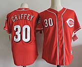 Cincinnati Reds #30 Ken Griffey Red New Cool Base Stitched Jersey