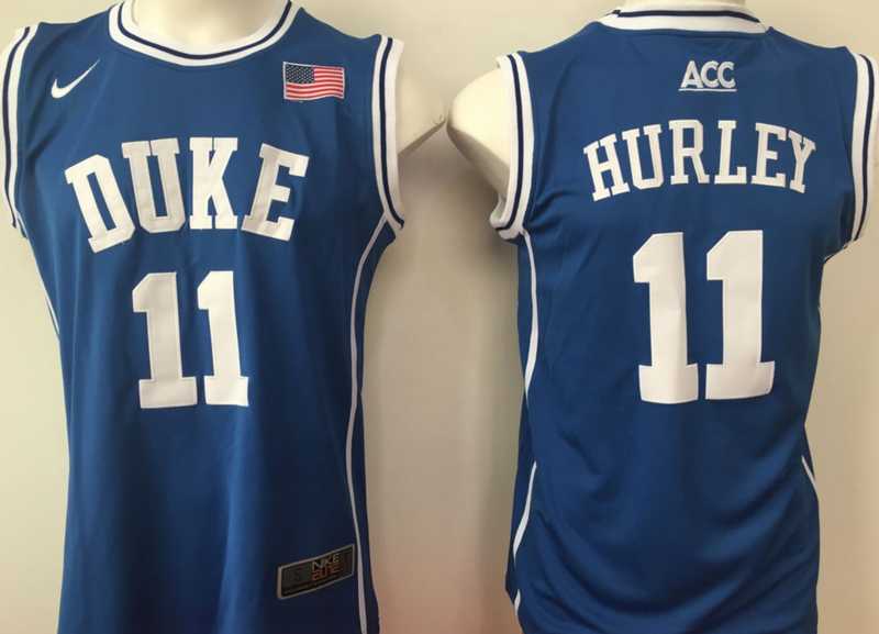 Duke Blue Devils #11 Hurley BLue Swingman College Basketball Jersey,We sell and wholesale Duke Blue Devils #11 Hurley BLue Swingman College Basketball Jersey on line form chian!