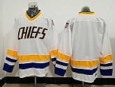 Hanson Brothers Blank White Winter Classic Stitched Movie Jersey,baseball caps,new era cap wholesale,wholesale hats