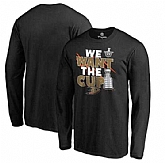 Men's Anaheim Ducks Fanatics Branded 2017 NHL Stanley Cup Playoff Participant Blue Line Long Sleeve T Shirt Black FengYun,baseball caps,new era cap wholesale,wholesale hats