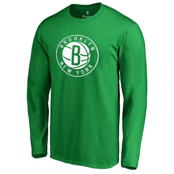 Men's Brooklyn Nets Fanatics Branded Kelly Green St. Patrick's Day White Logo Long Sleeve T-Shirt FengYun,We sell and wholesale Men's Brooklyn Nets Fanatics Branded Kelly Green St. Patrick's Day White Logo Long Sleeve T-Shirt FengYun on line form chian!