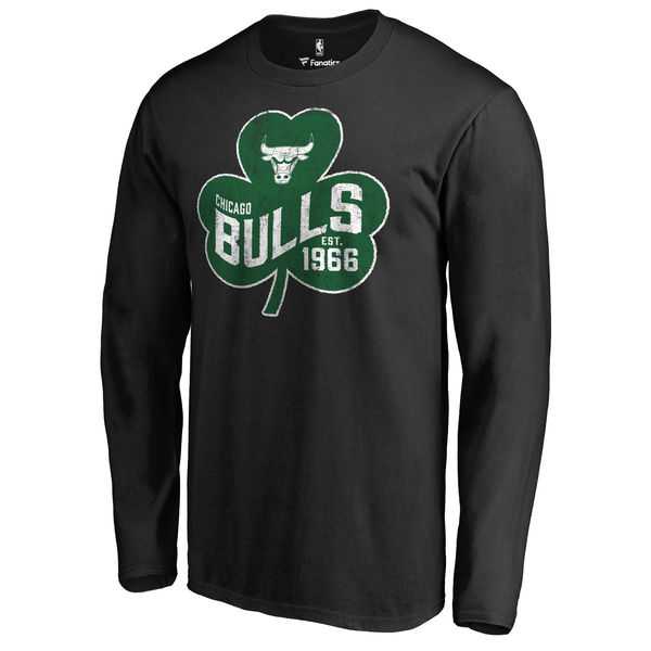 Men's Chicago Bulls Fanatics Branded Black Big & Tall St. Patrick's Day Paddy's Pride Long Sleeve T-Shirt FengYun,We sell and wholesale Men's Chicago Bulls Fanatics Branded Black Big & Tall St. Patrick's Day Paddy's Pride Long Sleeve T-Shirt FengYun on line form chian!