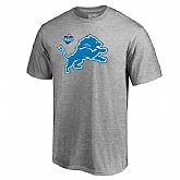 Men's Detroit Lions Pro Line by Fanatics Branded Heather Gray 2017 NFL Draft Athletic Heather T-Shirt FengYun,baseball caps,new era cap wholesale,wholesale hats