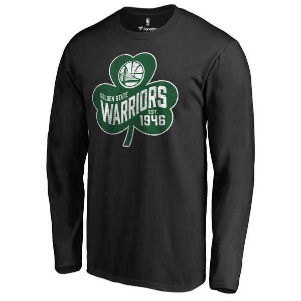 Men's Golden State Warriors Fanatics Branded Black Big & Tall St. Patrick's Day Paddy's Pride Long Sleeve T-Shirt FengYun,We sell and wholesale Men's Golden State Warriors Fanatics Branded Black Big & Tall St. Patrick's Day Paddy's Pride Long Sleeve T-Shirt FengYun on line form chian!