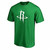 Men's Houston Rockets Fanatics Branded Kelly Green St. Patrick's Day White Logo T-Shirt FengYun,baseball caps,new era cap wholesale,wholesale hats