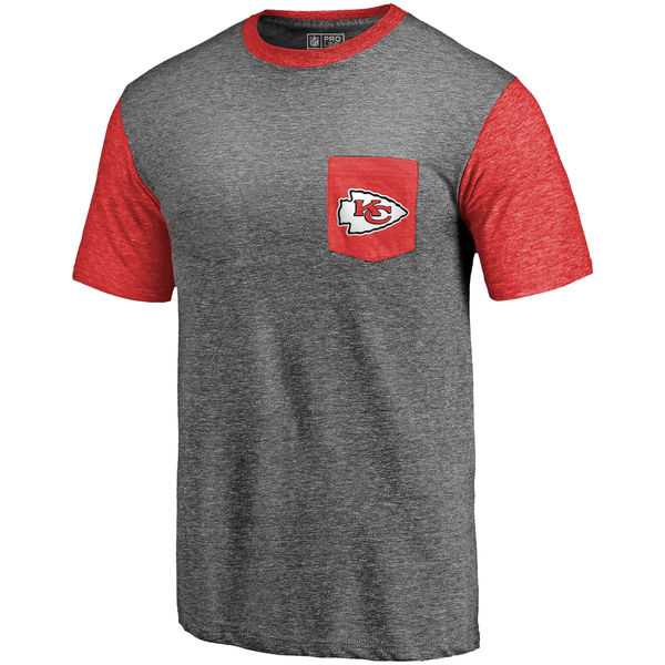 Men's Kansas City Chiefs Pro Line by Fanatics Branded Heathered Gray Red Refresh Pocket T-Shirt FengYun,We sell and wholesale Men's Kansas City Chiefs Pro Line by Fanatics Branded Heathered Gray Red Refresh Pocket T-Shirt FengYun on line form chian!