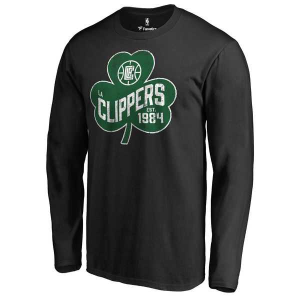 Men's LA Clippers Fanatics Branded Black Big & Tall St. Patrick's Day Paddy's Pride Long Sleeve T-Shirt FengYun,We sell and wholesale Men's LA Clippers Fanatics Branded Black Big & Tall St. Patrick's Day Paddy's Pride Long Sleeve T-Shirt FengYun on line form chian!
