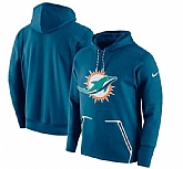 Men's Miami Dolphins Nike Champ Drive Vapor Speed Pullover Hoodie Aqua FengYun,baseball caps,new era cap wholesale,wholesale hats