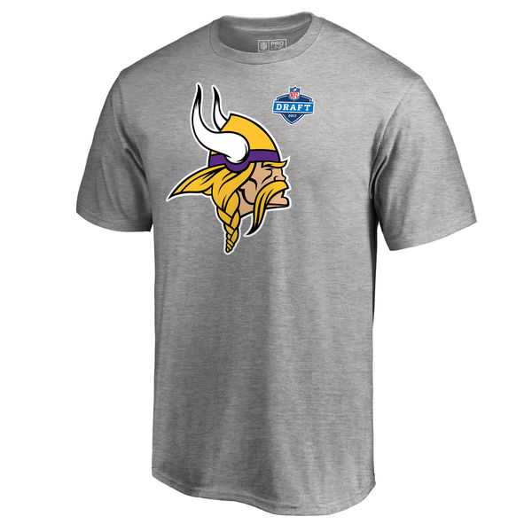Men's Minnesota Vikings Pro Line by Fanatics Branded Heather Gray 2017 NFL Draft Athletic Heather T-Shirt FengYun,We sell and wholesale Men's Minnesota Vikings Pro Line by Fanatics Branded Heather Gray 2017 NFL Draft Athletic Heather T-Shirt FengYun on line form chian!