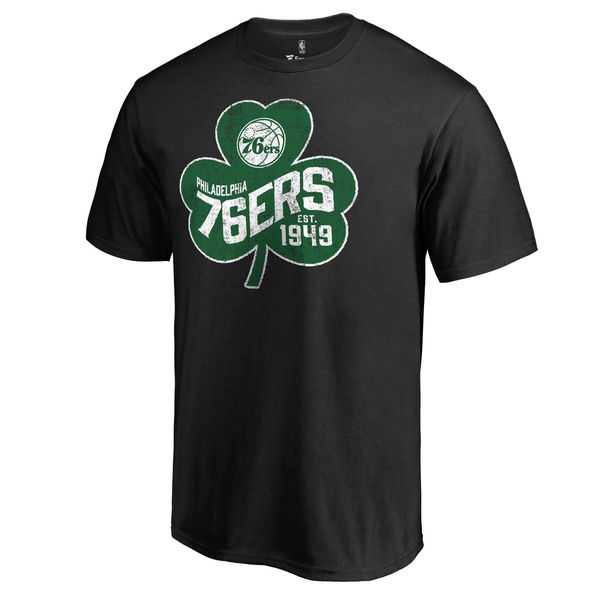 Men's Philadelphia 76ers Fanatics Branded Black Big & Tall St. Patrick's Day Paddy's Pride T-Shirt FengYun,We sell and wholesale Men's Philadelphia 76ers Fanatics Branded Black Big & Tall St. Patrick's Day Paddy's Pride T-Shirt FengYun on line form chian!