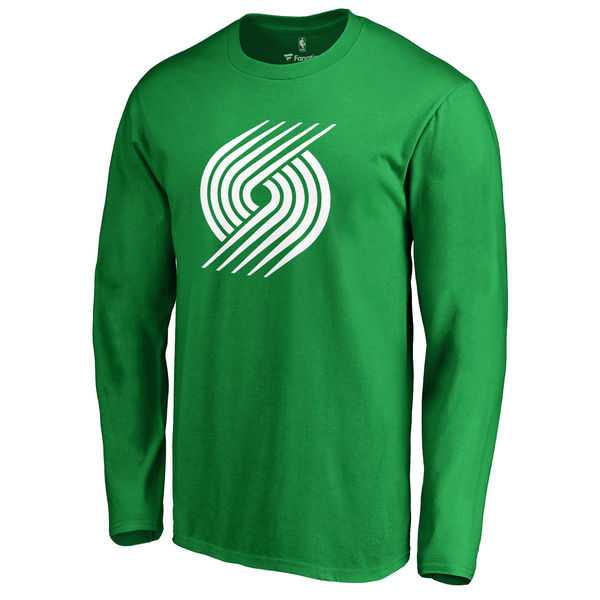 Men's Portland Trail Blazers Fanatics Branded Kelly Green St. Patrick's Day White Logo Long Sleeve T-Shirt FengYun,We sell and wholesale Men's Portland Trail Blazers Fanatics Branded Kelly Green St. Patrick's Day White Logo Long Sleeve T-Shirt FengYun on line form chian!