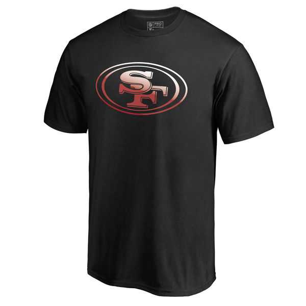 Men's San Francisco 49ers Pro Line by Fanatics Branded Black Big & Tall Gradient Logo T-Shirt FengYun,We sell and wholesale Men's San Francisco 49ers Pro Line by Fanatics Branded Black Big & Tall Gradient Logo T-Shirt FengYun on line form chian!