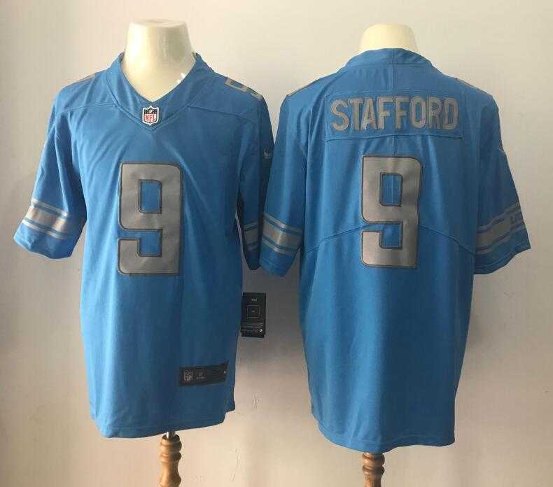 Nike Limited Detroit Lions #9 Matthew Stafford Blue Color Rush Stitched NFL Jersey,We sell and wholesale Nike Limited Detroit Lions #9 Matthew Stafford Blue Color Rush Stitched NFL Jersey on line form chian!