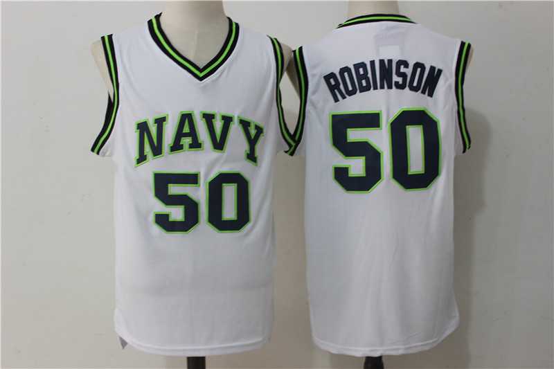 Osbourn Park High School #50 David Robinson White Basketball Stitched Jersey,We sell and wholesale Osbourn Park High School #50 David Robinson White Basketball Stitched Jersey on line form chian!