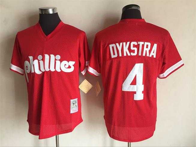 Philadelphia Phillies #4 Dykstra Red Mitchell And Ness Throwback Pullover Stitched Jersey,We sell and wholesale Philadelphia Phillies #4 Dykstra Red Mitchell And Ness Throwback Pullover Stitched Jersey on line form chian!