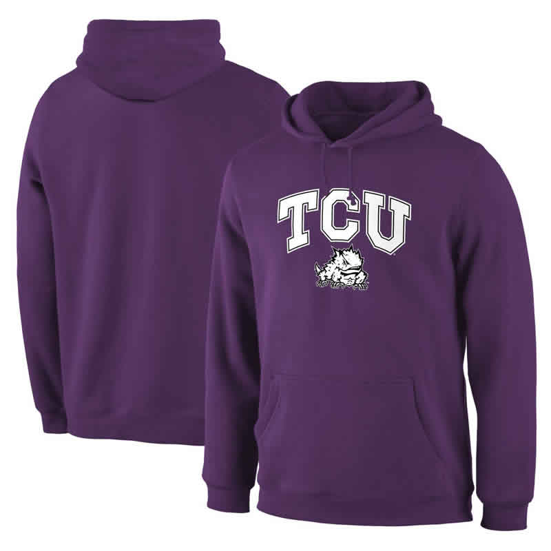 TCU Horned Frogs Purple Campus Pullover Hoodie,We sell and wholesale TCU Horned Frogs Purple Campus Pullover Hoodie on line form chian!