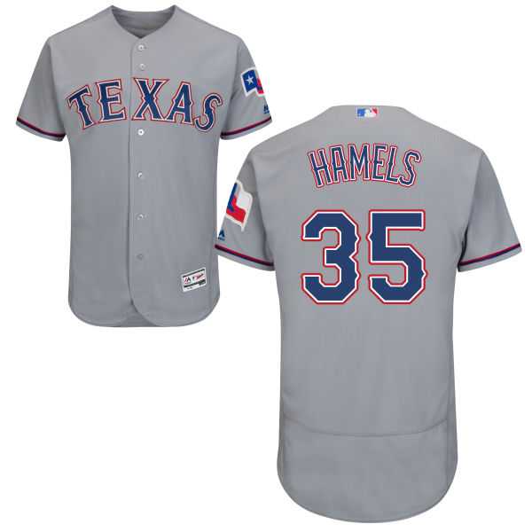 Texas Rangers #35 Cole Hamels Gray Flexbase Collection Stitched MLB Jersey,We sell and wholesale Texas Rangers #35 Cole Hamels Gray Flexbase Collection Stitched MLB Jersey on line form chian!