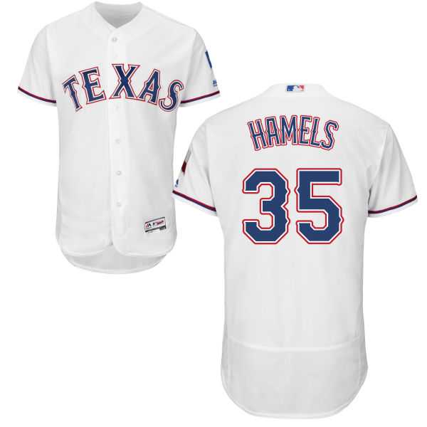 Texas Rangers #35 Cole Hamels White Flexbase Collection Stitched MLB Jersey,We sell and wholesale Texas Rangers #35 Cole Hamels White Flexbase Collection Stitched MLB Jersey on line form chian!