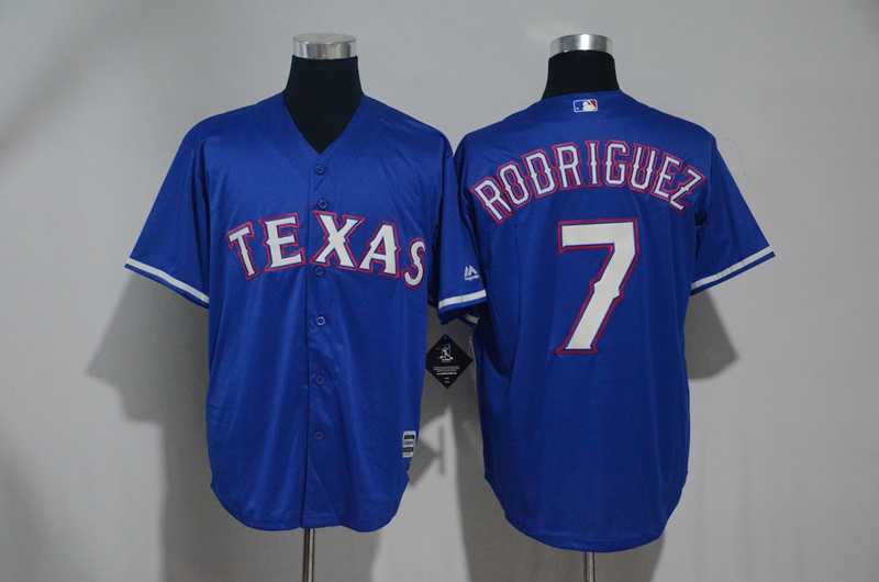 Texas Rangers #7 Rodriguez Blue New Cool Base Stitched Jersey,We sell and wholesale Texas Rangers #7 Rodriguez Blue New Cool Base Stitched Jersey on line form chian!