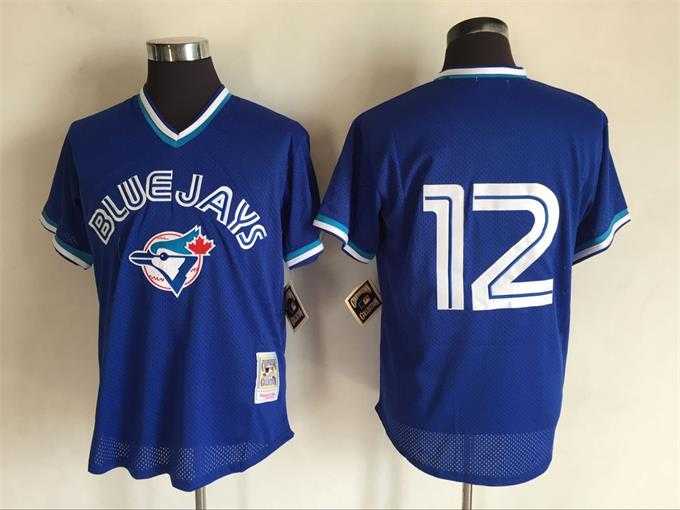 Toronto Blue Jays #12 Roberto Alomar Blue Mitchell And Ness Throwback Pullover Stitched Jersey,We sell and wholesale Toronto Blue Jays #12 Roberto Alomar Blue Mitchell And Ness Throwback Pullover Stitched Jersey on line form chian!
