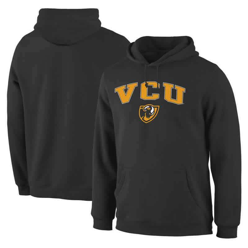 VCU Rams Black Campus Pullover Hoodie,We sell and wholesale VCU Rams Black Campus Pullover Hoodie on line form chian!