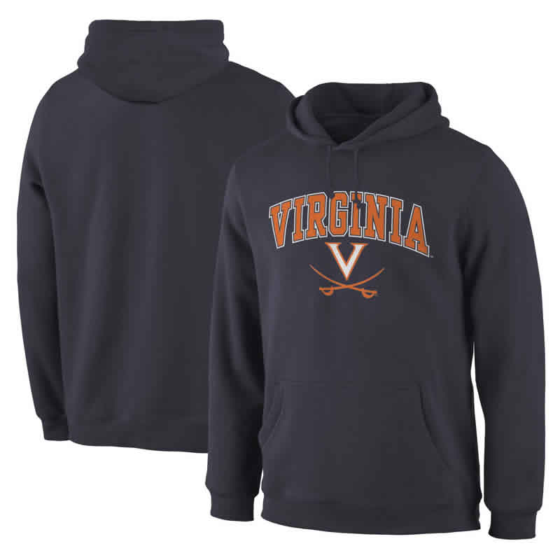 Virginia Cavaliers Navy Campus Pullover Hoodie,We sell and wholesale Virginia Cavaliers Navy Campus Pullover Hoodie on line form chian!