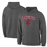Washington State Cougars Charcoal Campus Pullover Hoodie,baseball caps,new era cap wholesale,wholesale hats