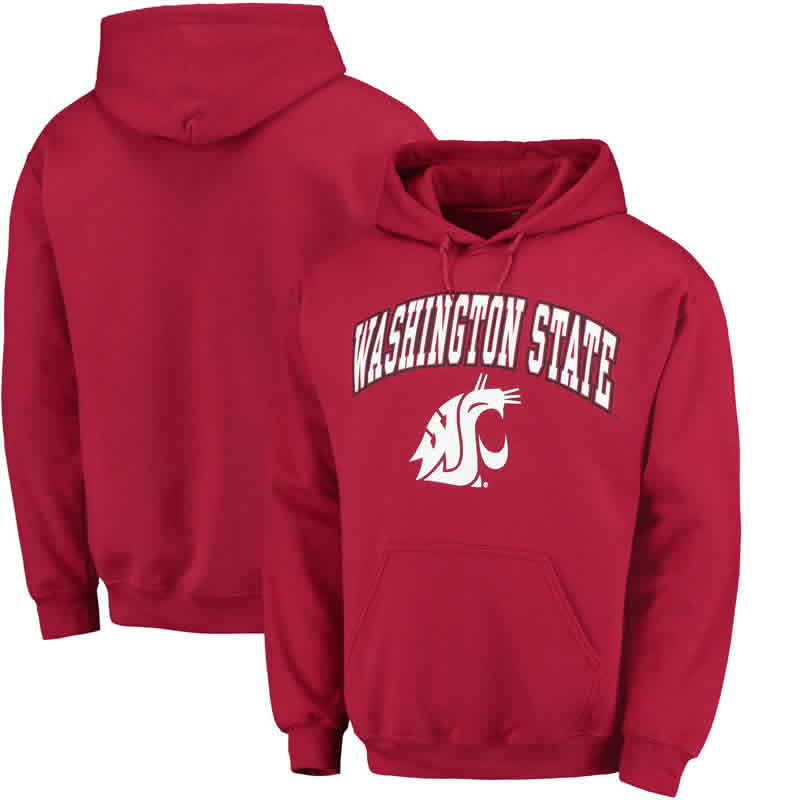 Washington State Cougars Red Campus Pullover Hoodie,We sell and wholesale Washington State Cougars Red Campus Pullover Hoodie on line form chian!