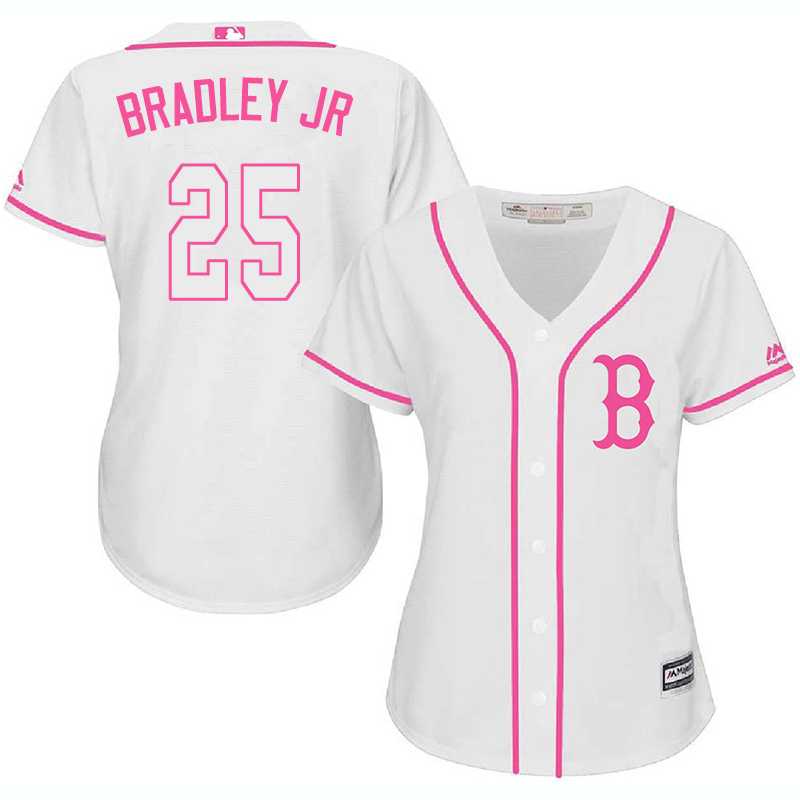 Women's Boston Red Sox #25 Jackie Bradley Jr White Pink New Cool Base Jersey,We sell and wholesale Women's Boston Red Sox #25 Jackie Bradley Jr White Pink New Cool Base Jersey on line form chian!