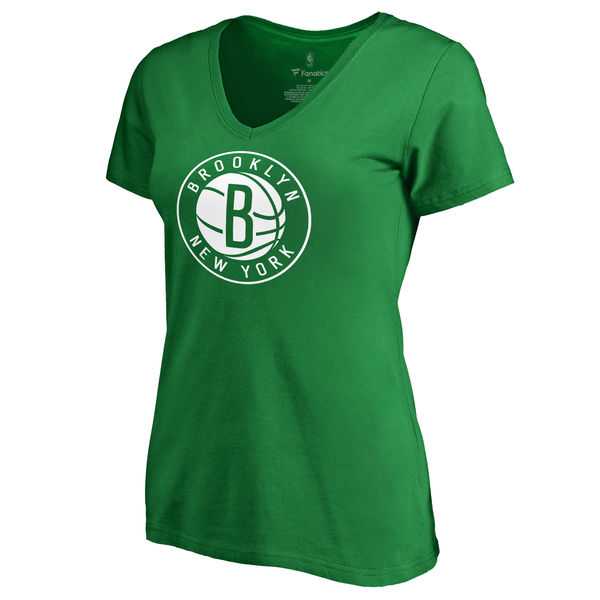 Women's Brooklyn Nets Fanatics Branded Kelly Green St. Patrick's Day White Logo T-Shirt FengYun,We sell and wholesale Women's Brooklyn Nets Fanatics Branded Kelly Green St. Patrick's Day White Logo T-Shirt FengYun on line form chian!