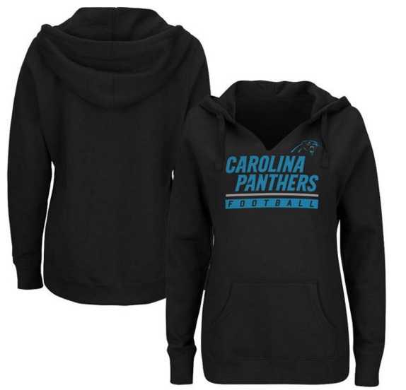 Women's Carolina Panthers Majestic Plus Size Self Determination Pullover Hoodie - Black FengYun,We sell and wholesale Women's Carolina Panthers Majestic Plus Size Self Determination Pullover Hoodie - Black FengYun on line form chian!
