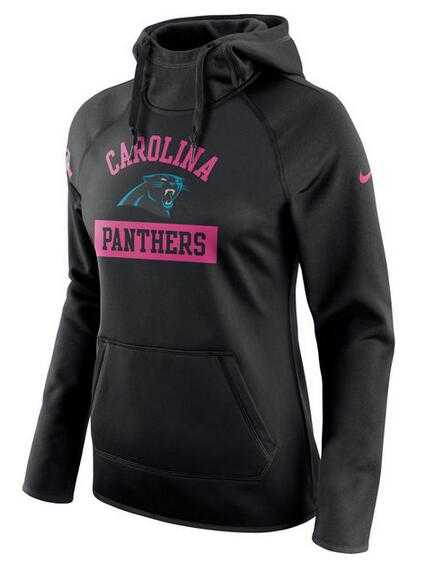 Women's Carolina Panthers Nike Breast Cancer Awareness Circuit Performance Pullover Hoodie - Black FengYun,We sell and wholesale Women's Carolina Panthers Nike Breast Cancer Awareness Circuit Performance Pullover Hoodie - Black FengYun on line form chian!