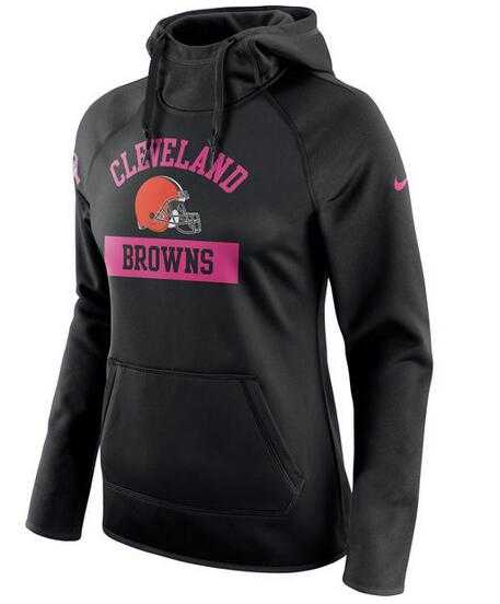 Women's Cleveland Browns Nike Breast Cancer Awareness Circuit Performance Pullover Hoodie - Black FengYun,We sell and wholesale Women's Cleveland Browns Nike Breast Cancer Awareness Circuit Performance Pullover Hoodie - Black FengYun on line form chian!