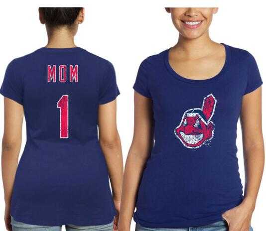 Women's Cleveland Indians Majestic Threads Mother's Day #1 Mom T-Shirt - Navy Blue FengYun,We sell and wholesale Women's Cleveland Indians Majestic Threads Mother's Day #1 Mom T-Shirt - Navy Blue FengYun on line form chian!