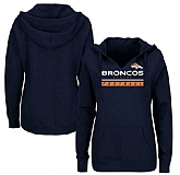 Women's Denver Broncos Majestic Plus Size Self Determination Pullover Hoodie - Navy FengYun,baseball caps,new era cap wholesale,wholesale hats