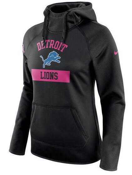 Women's Detroit Lions Nike Breast Cancer Awareness Circuit Performance Pullover Hoodie - Black FengYun,We sell and wholesale Women's Detroit Lions Nike Breast Cancer Awareness Circuit Performance Pullover Hoodie - Black FengYun on line form chian!