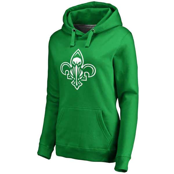 Women's New Orleans Pelicans Fanatics Branded Kelly Green St. Patrick's Day White Logo Pullover Hoodie FengYun,We sell and wholesale Women's New Orleans Pelicans Fanatics Branded Kelly Green St. Patrick's Day White Logo Pullover Hoodie FengYun on line form chian!