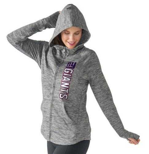 Women's New York Giants G III 4Her by Carl Banks Recovery Full Zip Hoodie Heathered Gray FengYun,We sell and wholesale Women's New York Giants G III 4Her by Carl Banks Recovery Full Zip Hoodie Heathered Gray FengYun on line form chian!