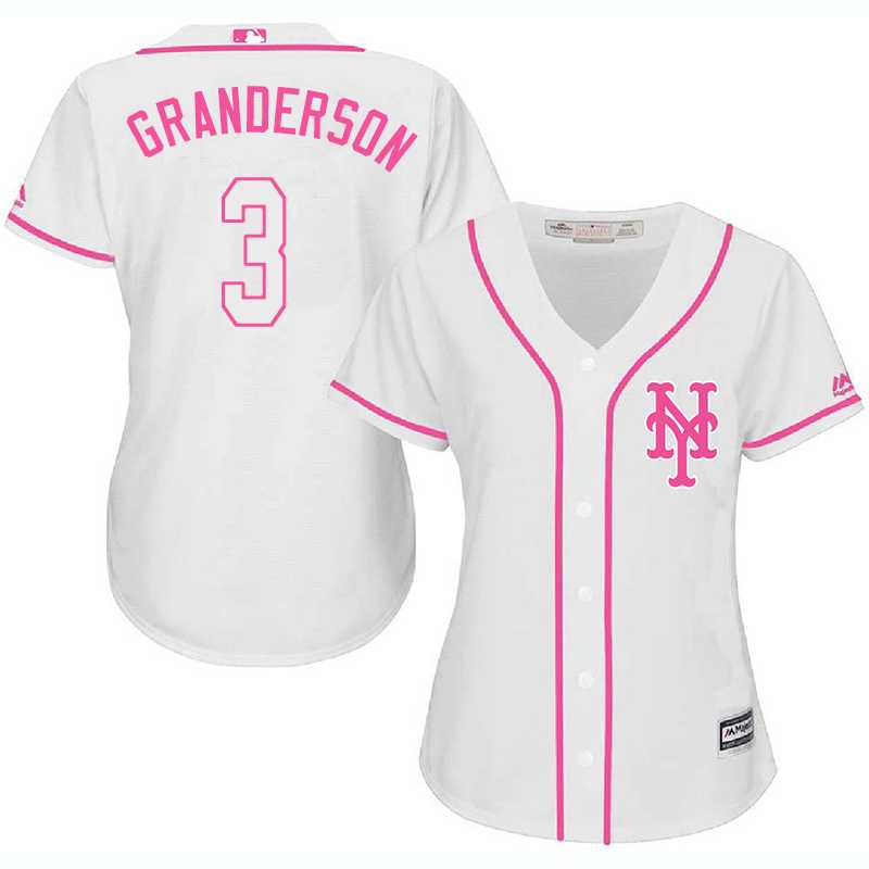 Women's New York Mets #3 Curtis Granderson White Pink New Cool Base Jersey,We sell and wholesale Women's New York Mets #3 Curtis Granderson White Pink New Cool Base Jersey on line form chian!