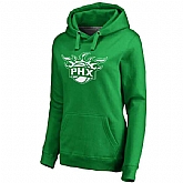 Women's Phoenix Suns Fanatics Branded Kelly Green St. Patrick's Day White Logo Pullover Hoodie FengYun,baseball caps,new era cap wholesale,wholesale hats