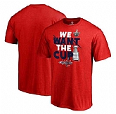 Youth Washington Capitals Fanatics Branded 2017 NHL Stanley Cup Playoff Participant Blue Line T-Shirt - Red FengYun,baseball caps,new era cap wholesale,wholesale hats