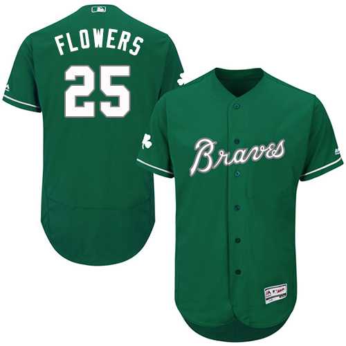 Atlanta Braves #25 Tyler Flowers Green Celtic Flexbase Stitched Jersey DingZhi,We sell and wholesale Atlanta Braves #25 Tyler Flowers Green Celtic Flexbase Stitched Jersey DingZhi on line form chian!