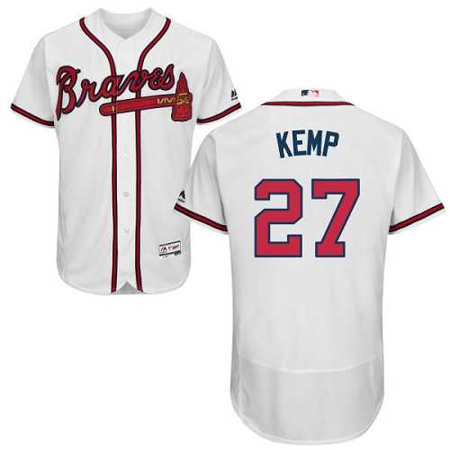 Atlanta Braves #27 Matt Kemp White Flexbase Stitched Jersey DingZhi,We sell and wholesale Atlanta Braves #27 Matt Kemp White Flexbase Stitched Jersey DingZhi on line form chian!