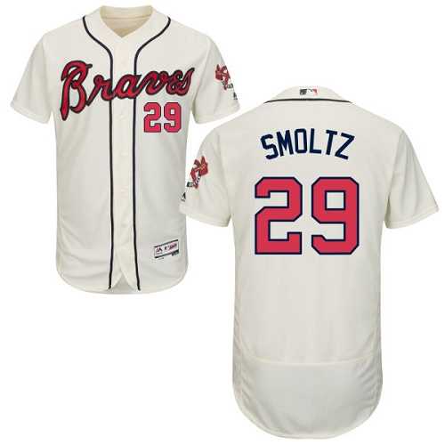 Atlanta Braves #29 John Smoltz Cream Flexbase Stitched Jersey DingZhi,We sell and wholesale Atlanta Braves #29 John Smoltz Cream Flexbase Stitched Jersey DingZhi on line form chian!
