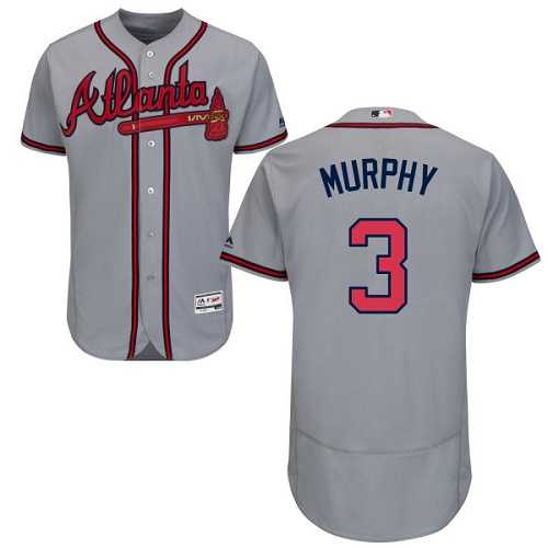 Atlanta Braves #3 Dale Murphy Gray Flexbase Stitched Jersey DingZhi,We sell and wholesale Atlanta Braves #3 Dale Murphy Gray Flexbase Stitched Jersey DingZhi on line form chian!