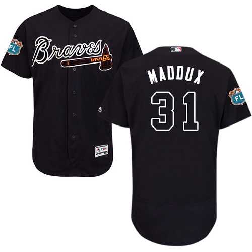 Atlanta Braves #31 Greg Maddux Navy Flexbase Stitched Jersey DingZhi,We sell and wholesale Atlanta Braves #31 Greg Maddux Navy Flexbase Stitched Jersey DingZhi on line form chian!