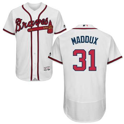 Atlanta Braves #31 Greg Maddux White Flexbase Stitched Jersey DingZhi,We sell and wholesale Atlanta Braves #31 Greg Maddux White Flexbase Stitched Jersey DingZhi on line form chian!