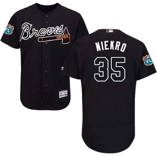 Atlanta Braves #35 Phil Niekro Navy Flexbase Stitched Jersey DingZhi,We sell and wholesale Atlanta Braves #35 Phil Niekro Navy Flexbase Stitched Jersey DingZhi on line form chian!