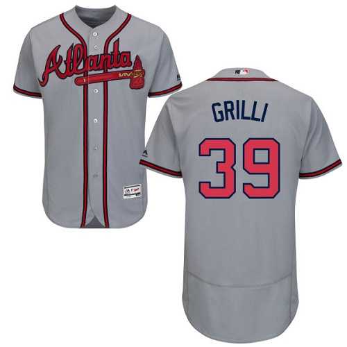 Atlanta Braves #39 Jason Grilli Gray Flexbase Stitched Jersey DingZhi,We sell and wholesale Atlanta Braves #39 Jason Grilli Gray Flexbase Stitched Jersey DingZhi on line form chian!